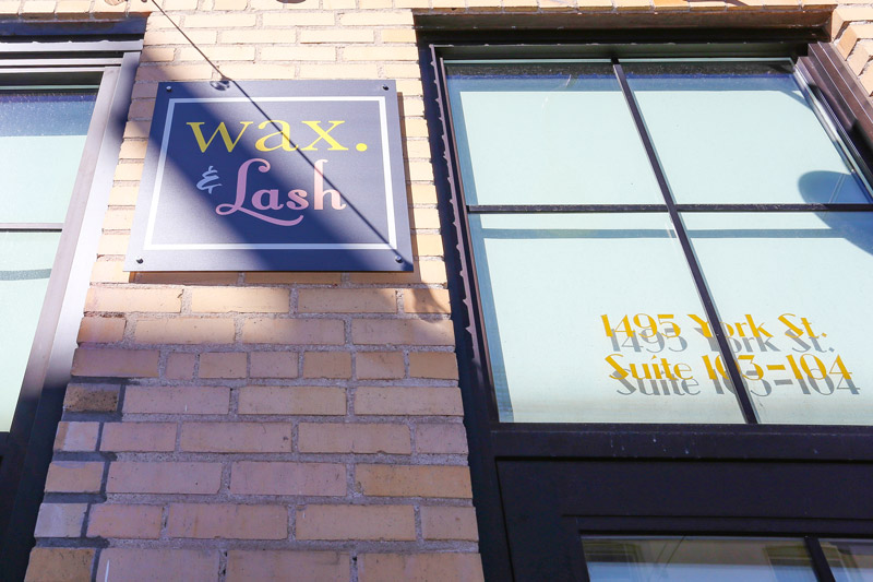wax-lash-entrance