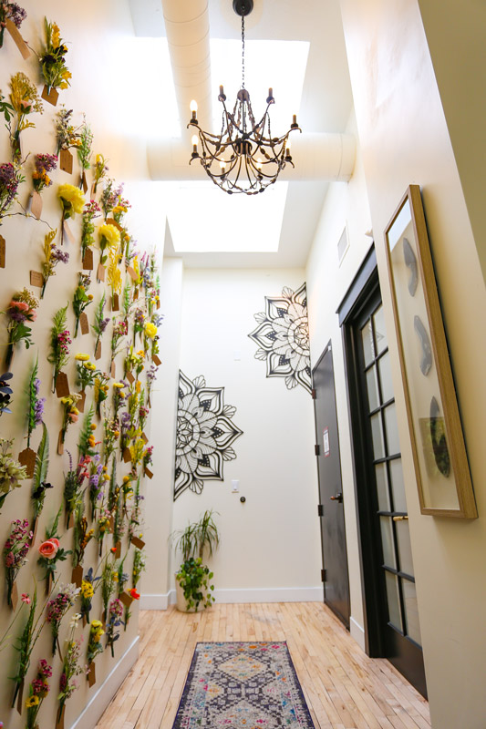 wax-lash-flower-wall