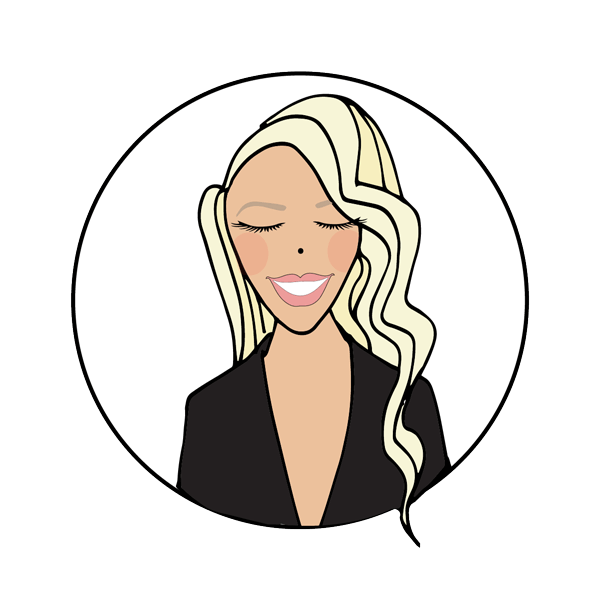 Headshot illustration of Ellen