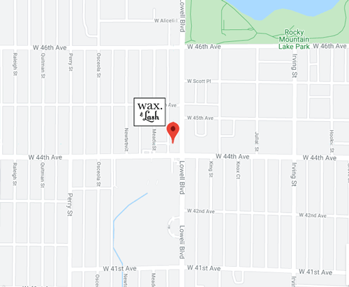 Wax & Lash Berkley Map